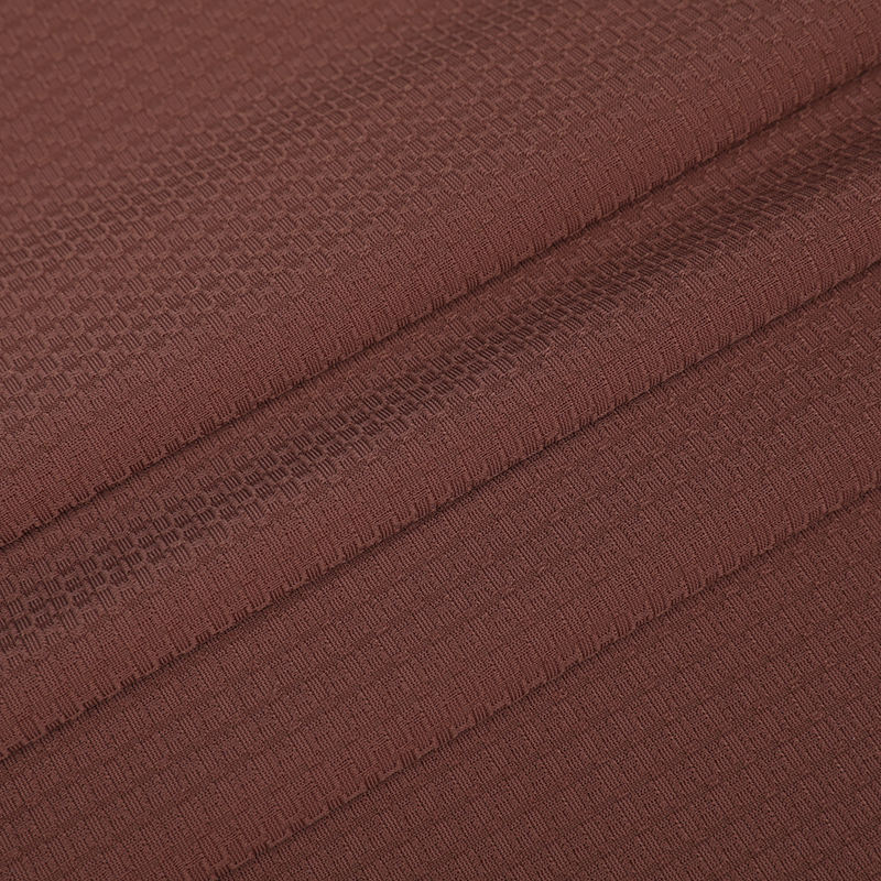 APJ1085 Warp neulottu brocade aminoathenian jacquard urheilupoolapaita kangas