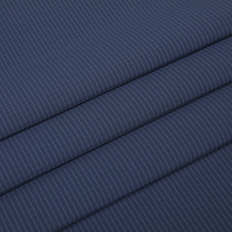 APJ1093 Väimi neulottu brocade-ammoniakki pieni tarkistus Jacquard-t-paitakangas